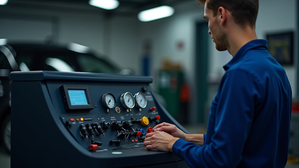 Fuel injector diagnostic equipment